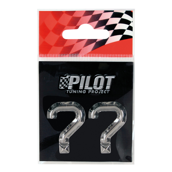 Αυτοκόλλητο Σύμβολο 3D PILOT TYPE-2 "??" (26mm)