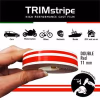 Ταινία 4R TRIMstripe (2 Γραμμών / Κόκκινο / 11mm x 10m)
