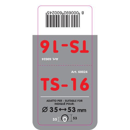 Άκρο Εξάτμισης PILOT ΤS-16 (35 - 53mm)