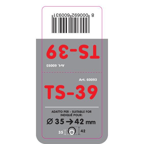 Άκρο Εξάτμισης PILOT ΤS-39 (35 - 42mm)