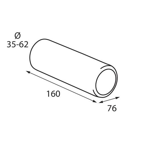 Άκρο Εξάτμισης ΤS-02 (35 - 62mm)