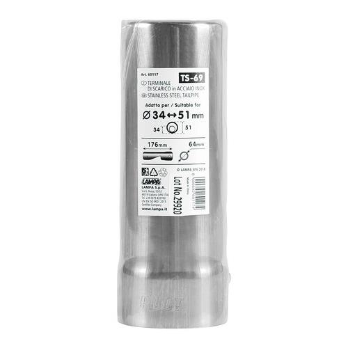 Άκρο Εξάτμισης ΤS-69 (36 - 63mm)