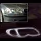 Μασκάκια Φαναριών BMW E46,4D '03 (Μπροστινά/Ασημί)