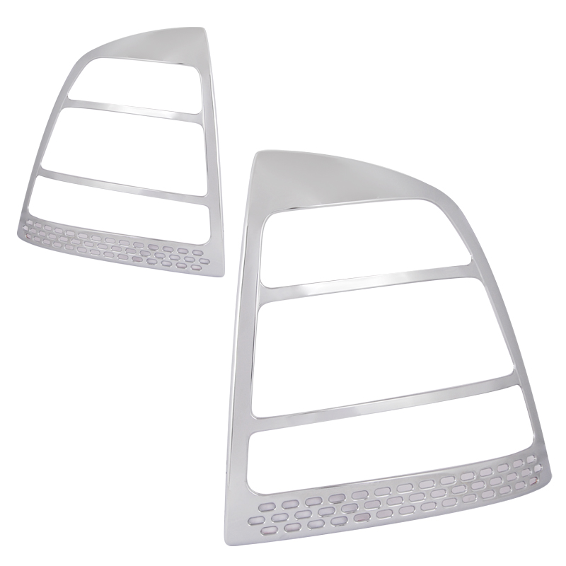 Μασκάκια Φαναριών OPEL Astra '03 (Οπίσθια/Ασημί)