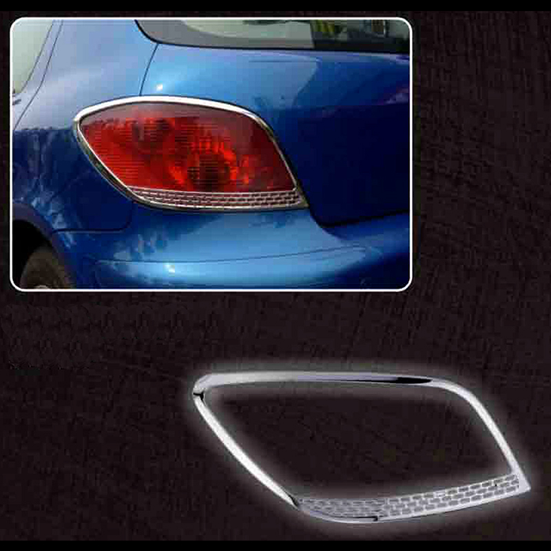 Μασκάκια Φαναριών PEUGEOT 307 '03 (Οπίσθια/Ασημί)