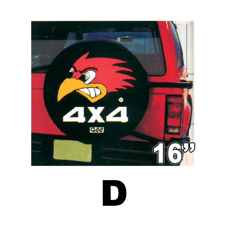 Κάλυμμα Ρεζέρβας Autoline JEEP 16" D (Αετός Κόκκινος)