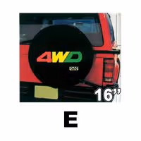 Κάλυμμα Ρεζέρβας Autoline JEEP 16" E (4WD)