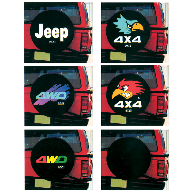 Κάλυμμα Ρεζέρβας Autoline JEEP 16" F (Μαύρο)