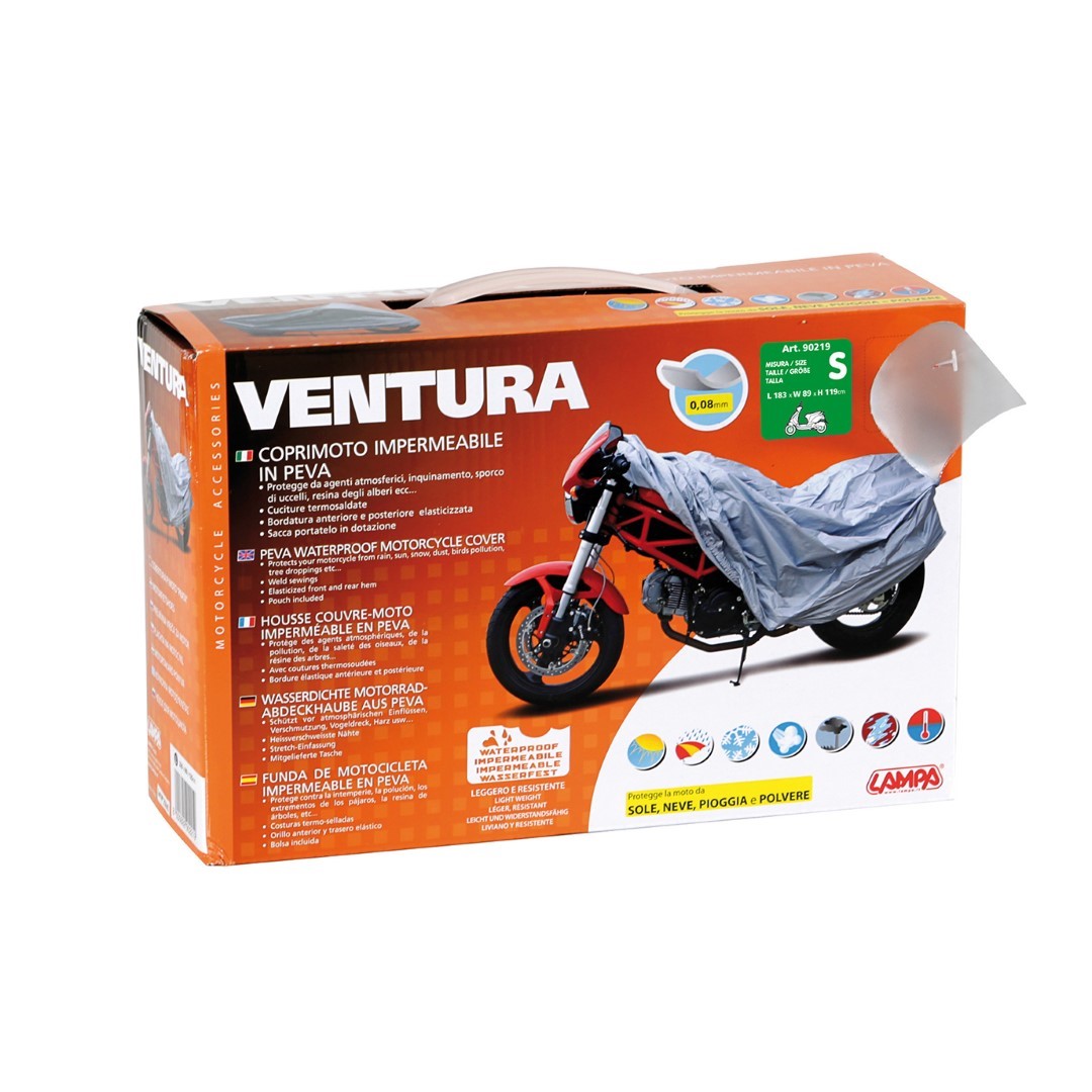 Κουκούλα Μοτοσυκλέτας LAMPA VENTURA Small (183cm x 89cm x 119 cm)