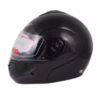 Κράνος Μοτοσυκλέτας V CAN V200 Full Face / Flip Up (Μαύρο / XL)