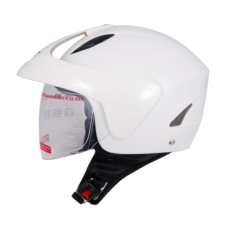 Κράνος Μοτοσυκλέτας V CAN V520 Sport Half Face (Λεύκο / XL)