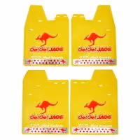 ΛΑΣΠΩΤΗΡΕΣ SUV 48x36cm 4ΤΜΧ - ΚΑΓΚΟΥΡΟ ΚΙΤΡΙΝΟ