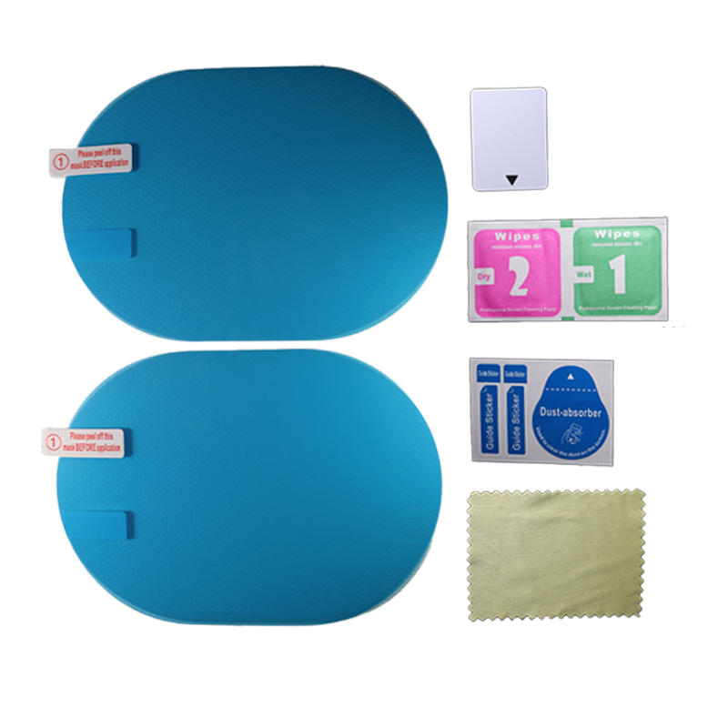 Αντιθαμβωτική Μεμβράνη για Καθρέπτες Αυτοκινήτου PET 135x95mm 2 τμχ