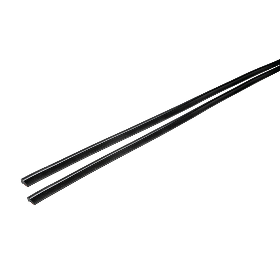 Προστατευτικά Πόρτας LAMPA Door-Strip Αυτοκόλλητα (Μαύρα / 2 x 65cm)