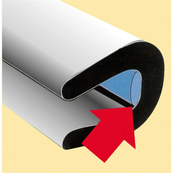 Προστατευτικά Πόρτας LAMPA Protector Χρωμίου (2 x 65cm)