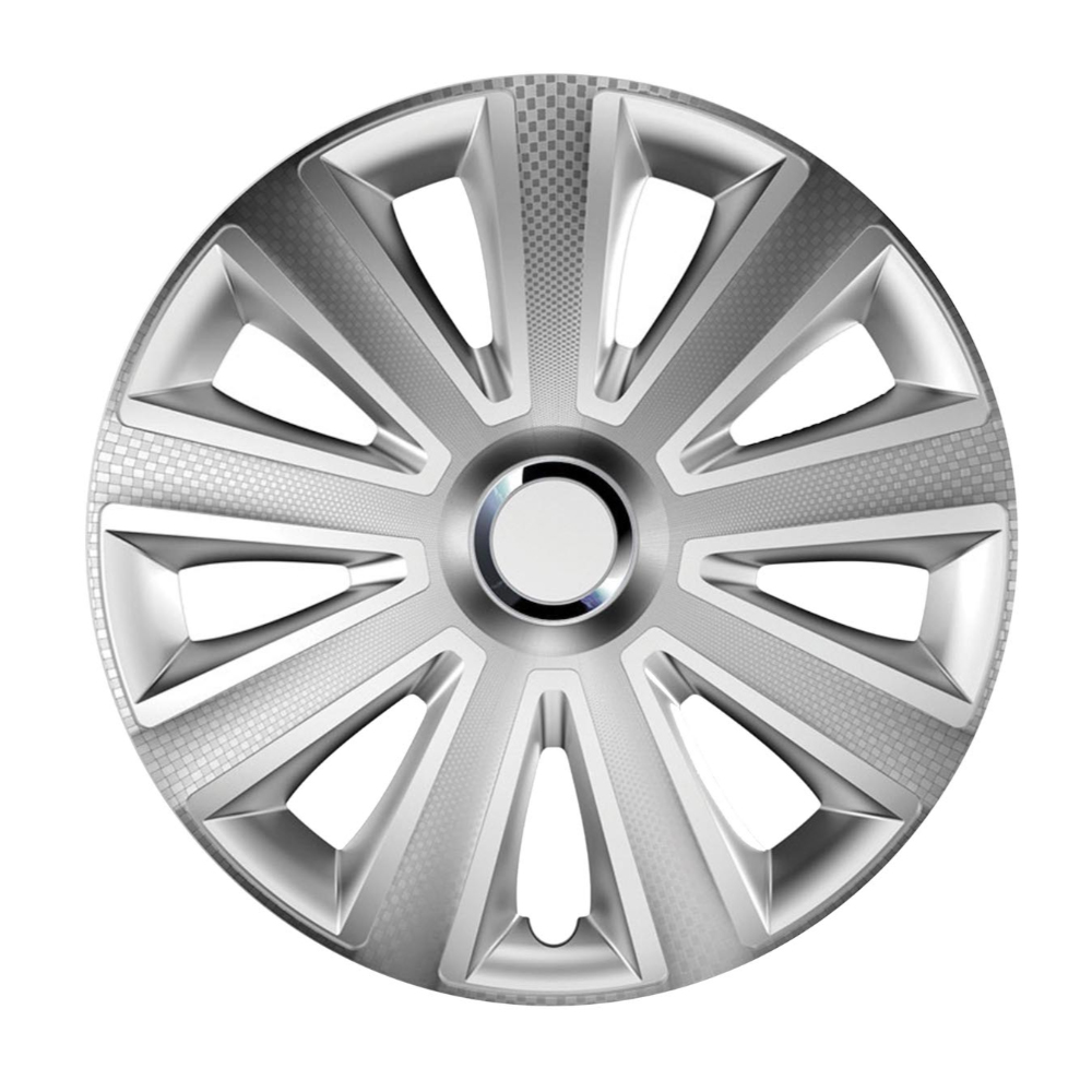 Amio - ΤΑΣΙΑ 14" AVIATOR CARBON RC ΑΣΗΜΙ ΣΕΤ ΣΕ ΚΟΥΤΙ - 4 ΤΕΜ (4288/AM)