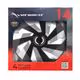 Amio - ΤΑΣΙΑ 14" HUBCAP VECTOR RC SILVER BLACK ΣΕΤ 4 ΤΕΜ ΣΕ ΚΟΥΤΙ (5223/AM)