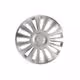 Amio - ΤΑΣΙΑ 15" HUBCAP LUXURY ΑΣΗΜΙ - ΣΕΤ 4 ΤΕΜ. ΣΕ ΚΟΥΤΙ (1273/AM)