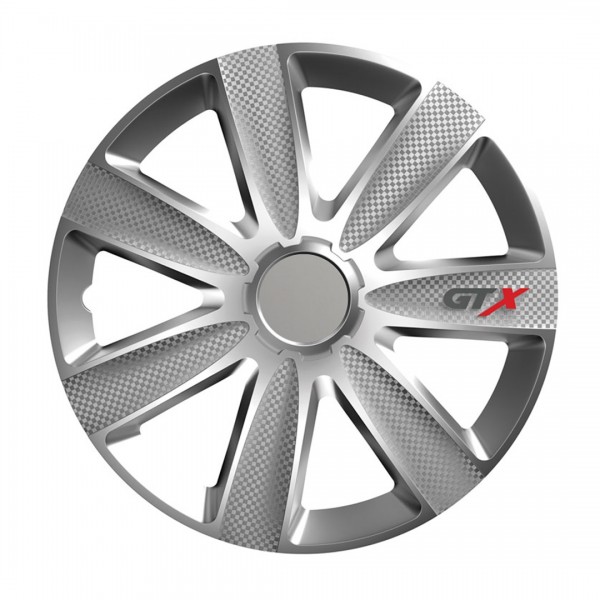 Amio - ΤΑΣΙΑ 15" VERSACO GTX SILVER CARBON -ΣΕΤ 4 ΤΕΜ. ΣΕ ΚΟΥΤΙ (2673/AM)