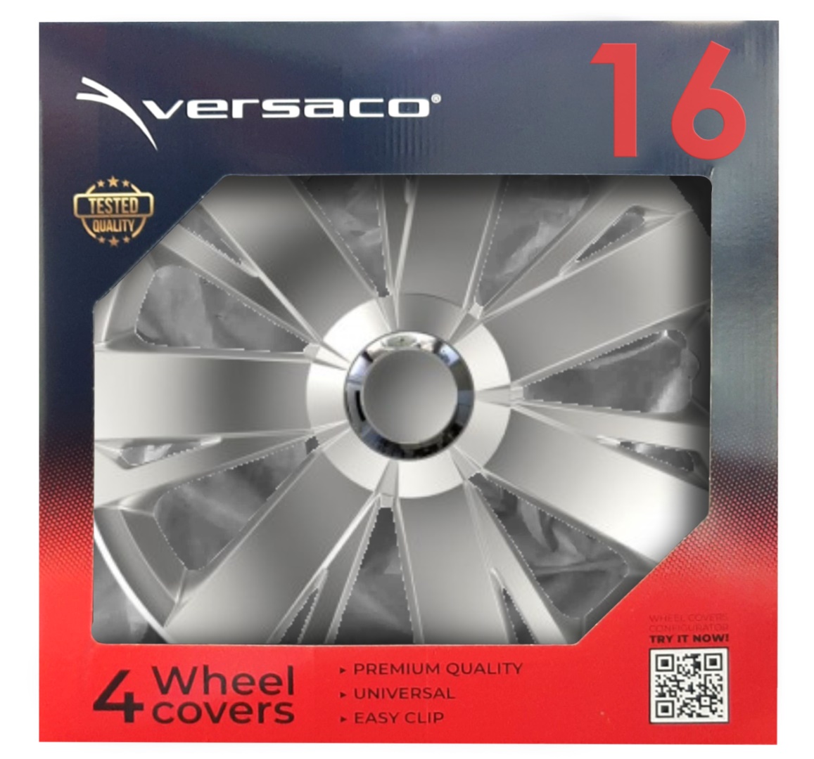 Amio - ΤΑΣΙΑ 16" HUBCAP RC ENERGY ΑΣΗΜΙ - ΣΕΤ 4 ΤΕΜ ΣΕ ΚΟΥΤΙ (5790/AM)