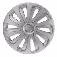Lampa - Τάσι Αυτοκινήτου 15’’ Kojin Carbon TECH-ONE από υλικό ABS Ασημί - 1 TEM (L3146.7)