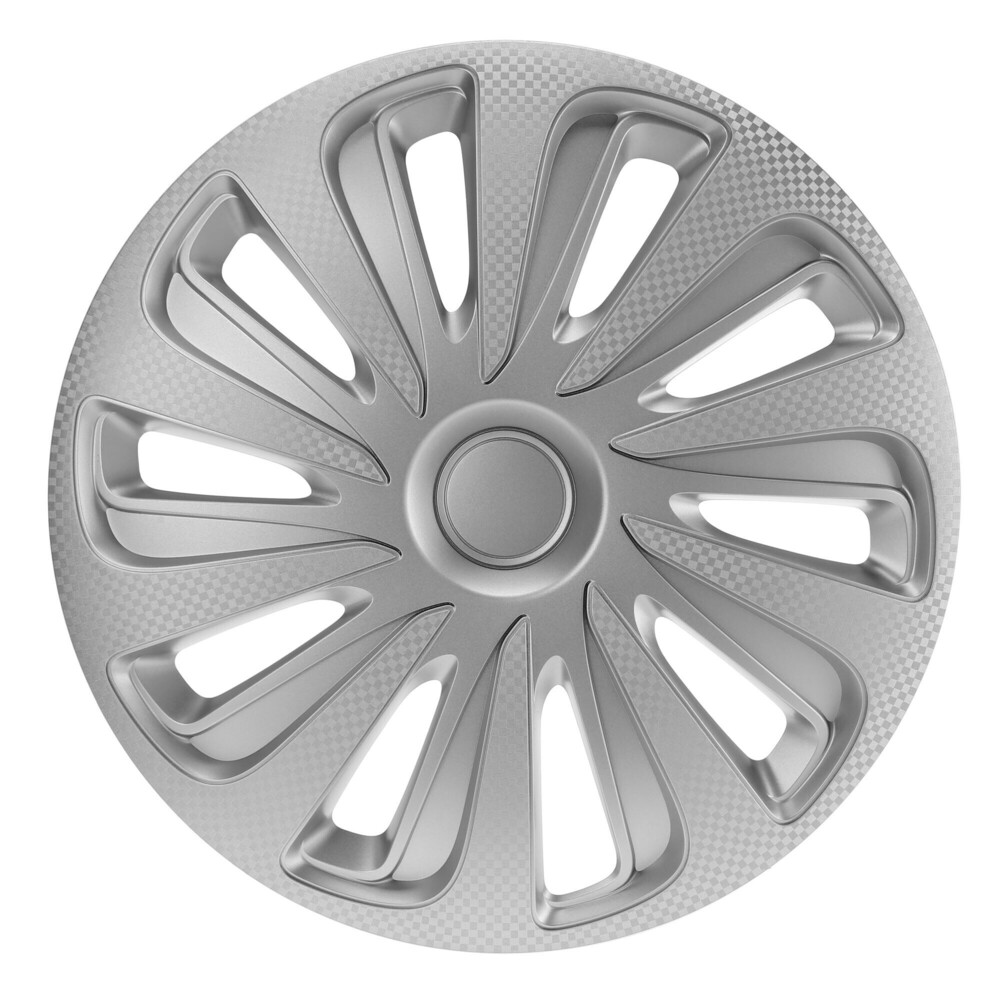 Lampa - Τάσι Αυτοκινήτου 15’’ Kojin Carbon TECH-ONE από υλικό ABS Ασημί - 1 TEM (L3146.7)