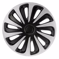 Lampa - Τάσι Αυτοκινήτου 17’’ Kojin Carbon TECH-ONE από υλικό ABS Ασημί / Μαύρο - 1 TEM (L3147.5)