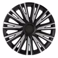 Lampa - Τάσια Shinku Silver/Black 14'' Tech-One σε Μαύρο/Ασημί Χρώμα για Σιδερένιες Ζάντες Αυτοκινήτου από ABS - Σετ 4 Τεμ. (L3145.1)