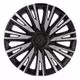 Lampa - Τάσια Shinku Silver/Black 14'' Tech-One σε Μαύρο/Ασημί Χρώμα για Σιδερένιες Ζάντες Αυτοκινήτου από ABS - Σετ 4 Τεμ. (L3145.1)