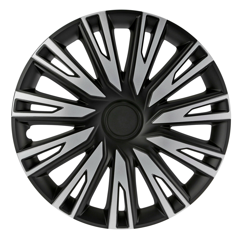 Lampa - Τάσια Shinku Silver/Black 14'' Tech-One σε Μαύρο/Ασημί Χρώμα για Σιδερένιες Ζάντες Αυτοκινήτου από ABS - Σετ 4 Τεμ. (L3145.1)
