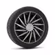 Lampa - Τάσια Tokyo Silver/Black 14'' Tech-One σε Μαύρο/Ασημί Χρώμα για Σιδερένιες Ζάντες Αυτοκινήτου από ABS - Σετ 4 Τεμ. (L3146.1)