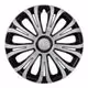 ΤΑΣΙΑ AVERA SILVER ΚΑΙ BLACK 15 INCH ΑΣΗΜΙ/ΜΑΥΡΟ ΣΕΤ