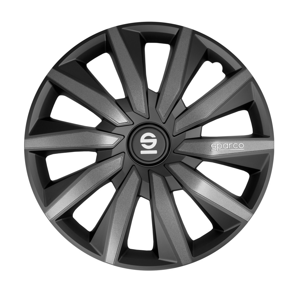 Τάσια SPARCO Milano 14" (Μαύρο - Γκρι)