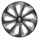 Τάσια SPARCO Sicilia 13" (Μαύρο - Ασημί)