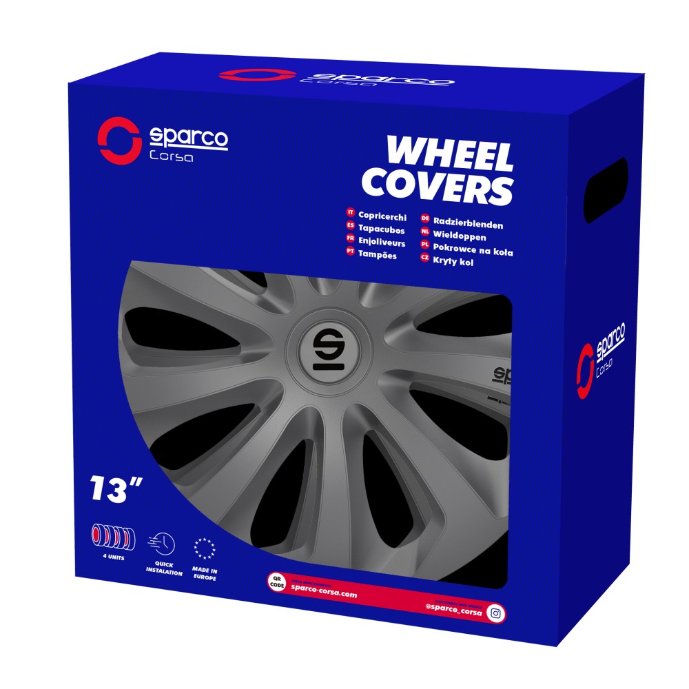 Τάσια SPARCO Sicilia 16" (Μαύρο)