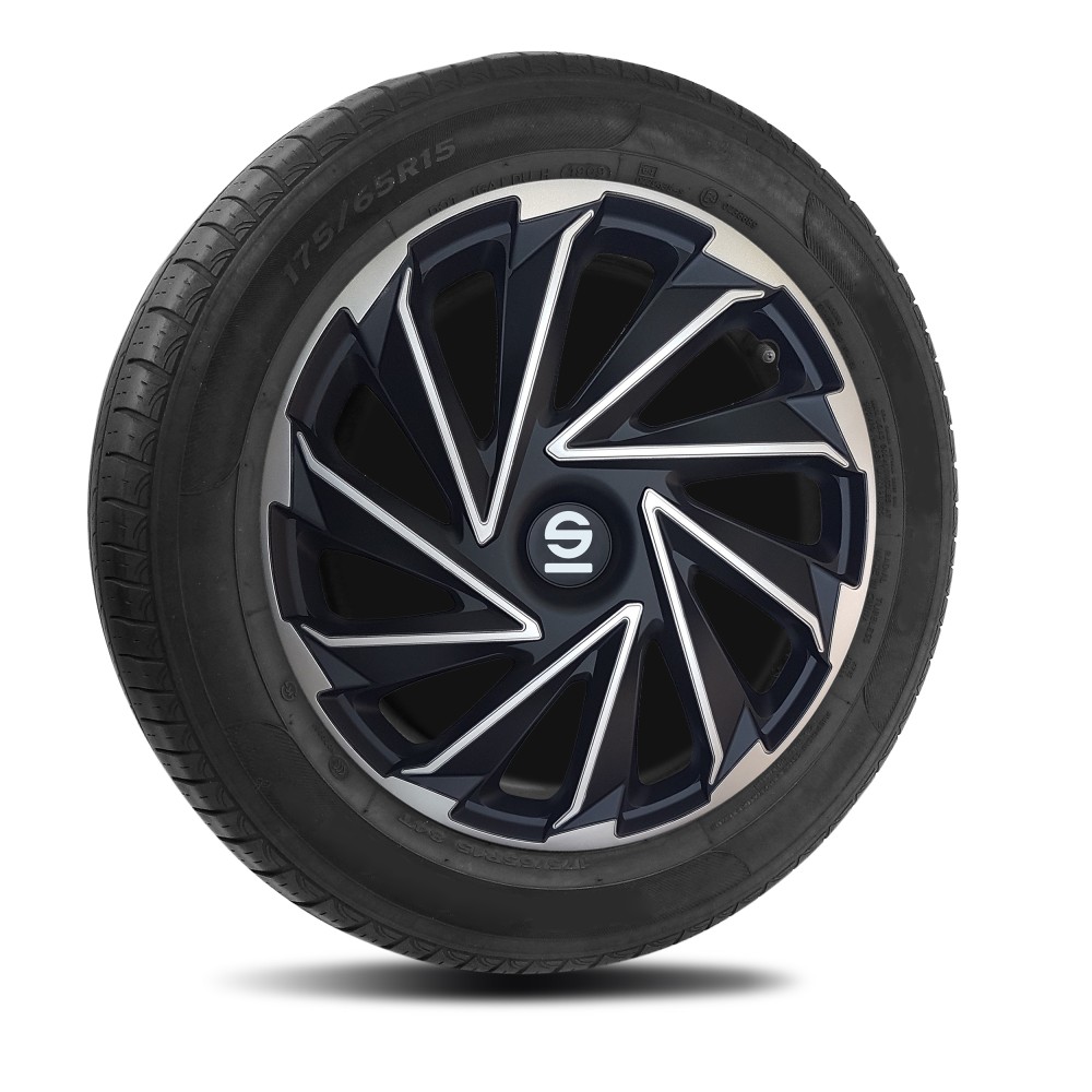 Τάσια SPARCO Varese 14" (Μαύρο - Ασημί)