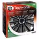 ΤΑΣΙΑ TREND DC RC TECH-ONE ΜΑΥΡΟ/ΑΣΗΜΙ 14'' ΣΕΤ 4 ΤΕΜ.