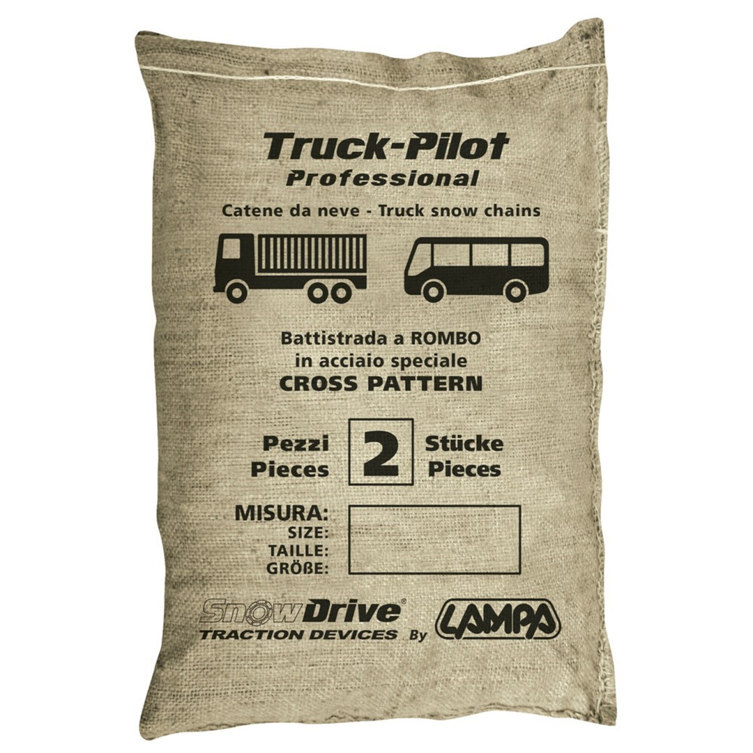 ΑΛΥΣΙΔΕΣ ΧΙΟΝΙΟΥ ΦΟΡΤΗΓΟΥ TRUCK-PILOT TP09 7 mm LAMPA - 2 ΤΕΜ.