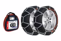 Amio - Σετ Αλυσίδων Χιονιού 4x4 16mm με Ασύμμετρο Ρομβοειδές Σχέδιο για Μέγιστη Πρόσφυση σε SUV και Βαρέως Τύπου Οχήματα έως 7500kg - 1 Σετ (02125/AM)