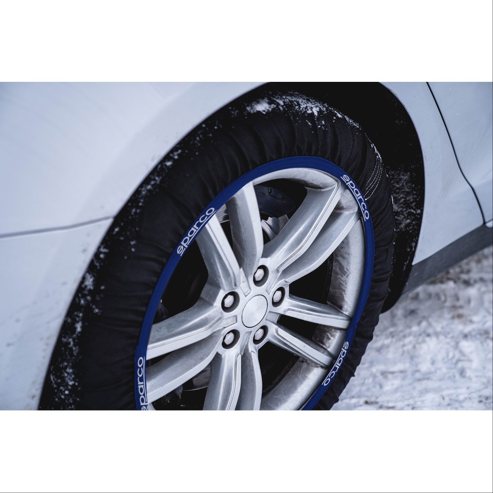 Χιονοκουβέρτες High Perfomance Μαύρες Large 2τμχ Sparco