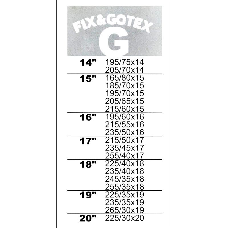 Χιονοκουβέρτα FIX&GO TEX G