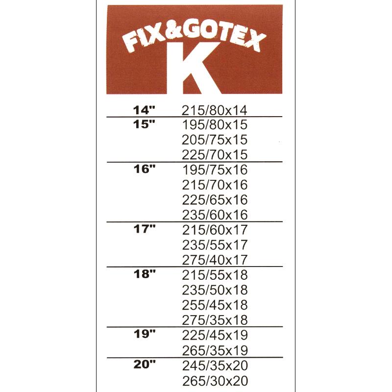 Χιονοκουβέρτα FIX&GO TEX K-SUV