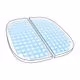 Μαξιλάρι Καθίσματος LAMPA ERGO SEAT TRAVEL Με Gel (Αναδιπλούμενο/Μαύρο)