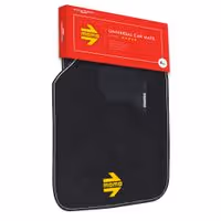 Μοκέτα Μαύρη με κίτρινο αήμα 4τμχ Momo