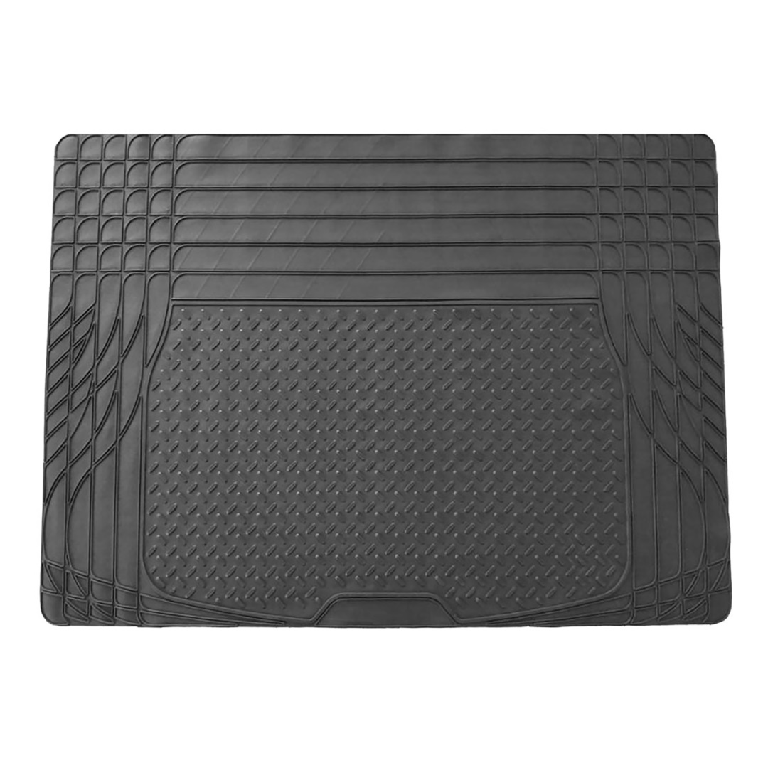 Πατάκι AMiO TM01 Πορτ-Μπαγκάζ (120cm x 80cm/Λάστιχο/Μαύρο)