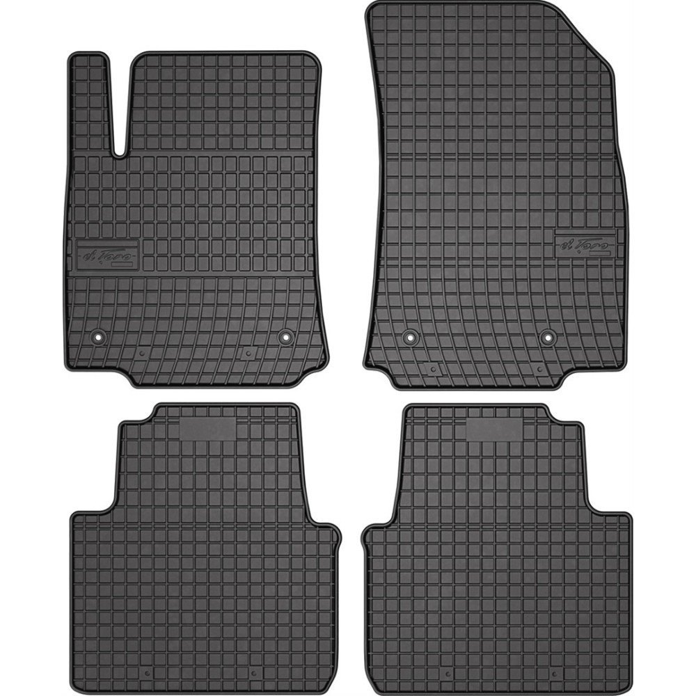 Πατάκια Αυτοκινήτου Λαστιχένια Citroen C3 Aircross 2018-2024 4τμχ Frogum