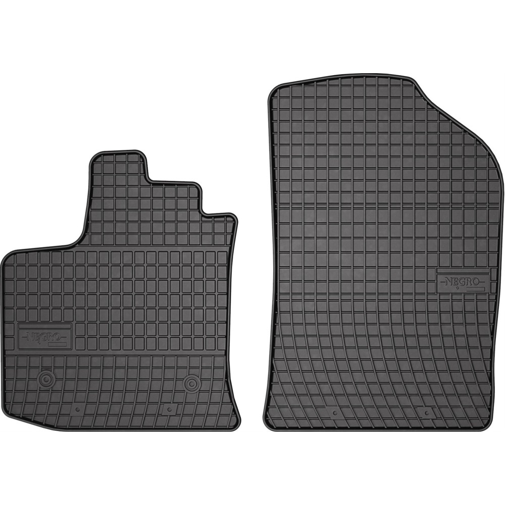 Πατάκια Αυτοκινήτου Λαστιχένια Dacia Dokker 2012-2021 2τμχ Frogum