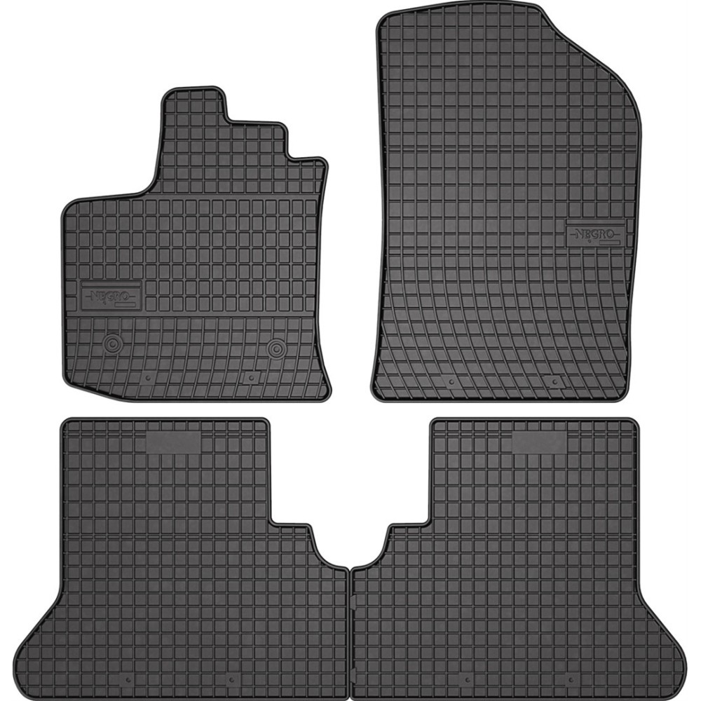 Πατάκια Αυτοκινήτου Λαστιχένια Dacia Dokker 2012-2021 4τμχ Frogum