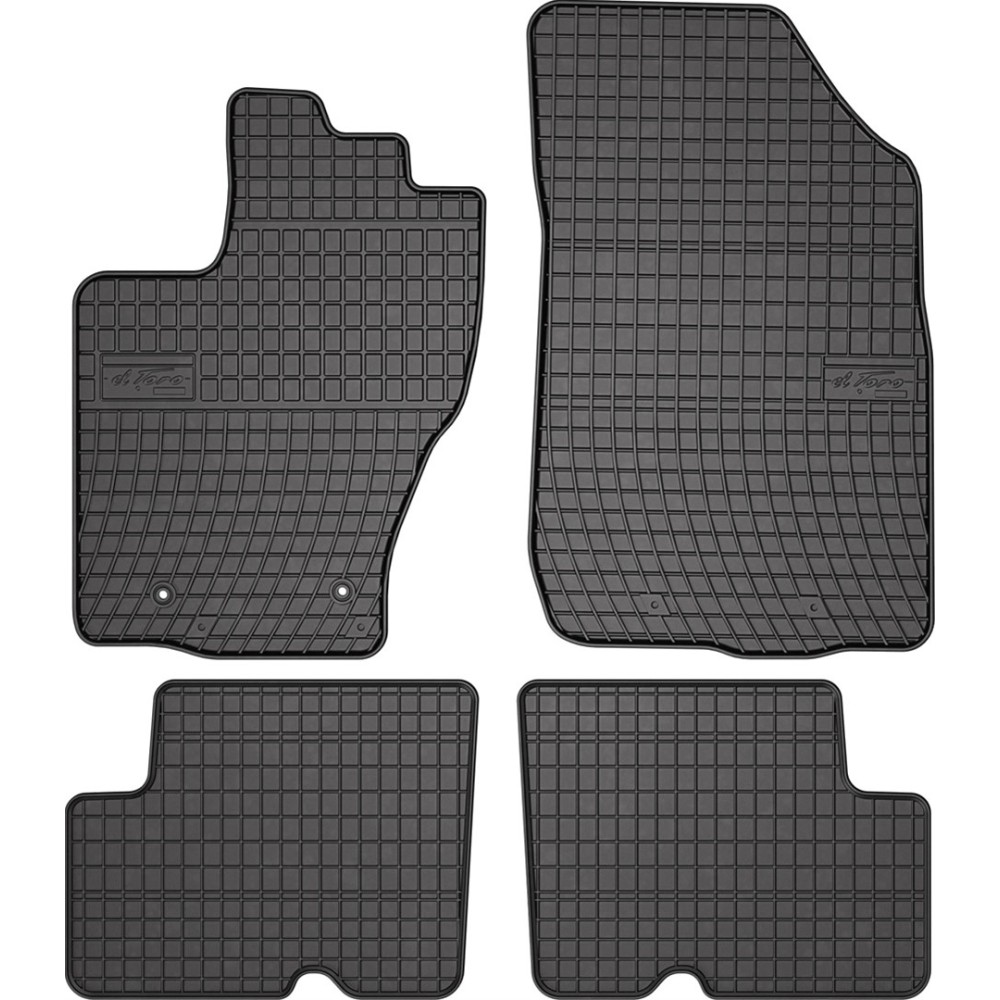 Πατάκια Αυτοκινήτου Λαστιχένια Dacia Duster 2014-2017 4τμχ Frogum