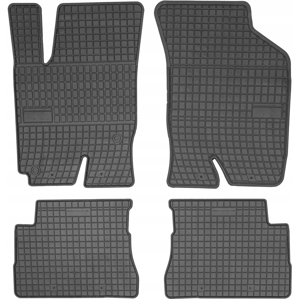 Πατάκια Αυτοκινήτου Λαστιχένια Hyundai Getz 2002-2011 4τμχ Frogum